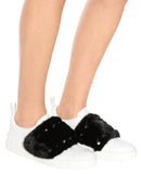 Mink Fur Sneakers