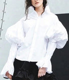 Puff-Sleeved Shirt