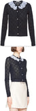 Cashmere and Wool Cardigan, Black | DESIGNER INSPIRED FASHIONS