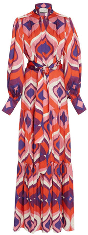 Dominica Printed Maxi Dress | DESIGNER INSPIRED FASHIONS