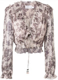 Juno Tie Blouse and Pant Set | DESIGNER INSPIRED FASHIONS