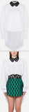 Lace Crotch-Collar Shirt | DESIGNER INSPIRED FASHIONS