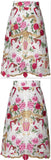 Embroidered Macrame Skirt