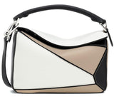 Puzzle Small Leather Shoulder Bag