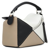 Puzzle Small Leather Shoulder Bag