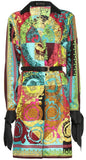 Printed Silk Dress | DESIGNER INSPIRED FASHIONS