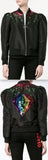 Black Sequin-Embellished Jacket