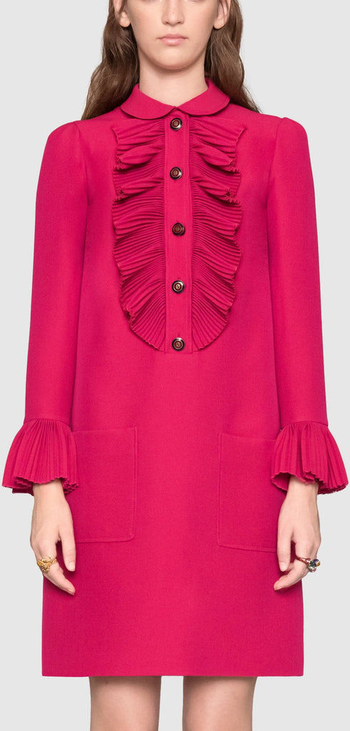 Ruffle Shift Dress
