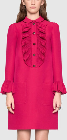 Ruffle Shift Dress