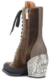 Rylee Baroque Medium Velvet Boots