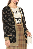 Wool-blend GG Intarsia Cardigan