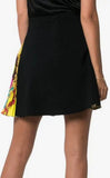 Baroque Pleated-Panel Mini-Skirt | DESIGNER INSPIRED FASHIONS