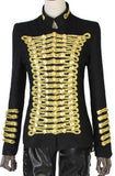 Chain Embellished Jacket in Black - DESIGNER INSPIRED FASHIONS