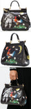 Sicily Astronaut Printed Tote Bag