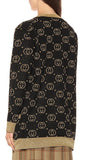 Wool-blend GG Intarsia Cardigan