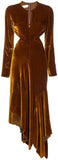 Velvet Cut Out Dress