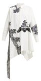 Asymmetric Shirt Dress | DESIGNER INSPIRED FASHIONS