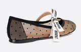 Miss J'Adior Dotted Swiss Tulle Ballet Pump