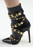 'Tribute' Medallion Buckle Bootie *Limited Stock*