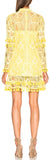 'Callisto' Lace Dress, Yellow | DESIGNER INSPIRED FASHIONS