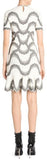 A-Line Wave Printed Dress