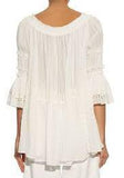Off-the-shoulder Broderie Anglaise Cotton-Voile Top - DESIGNER INSPIRED FASHIONS