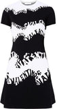 Logo Jacquard Knit Dress | DESIGNER INSPIRED FASHIONS