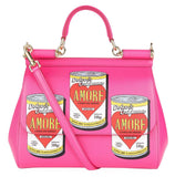 Medium Soup Can Print Sicily Bag