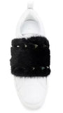 Mink Fur Sneakers