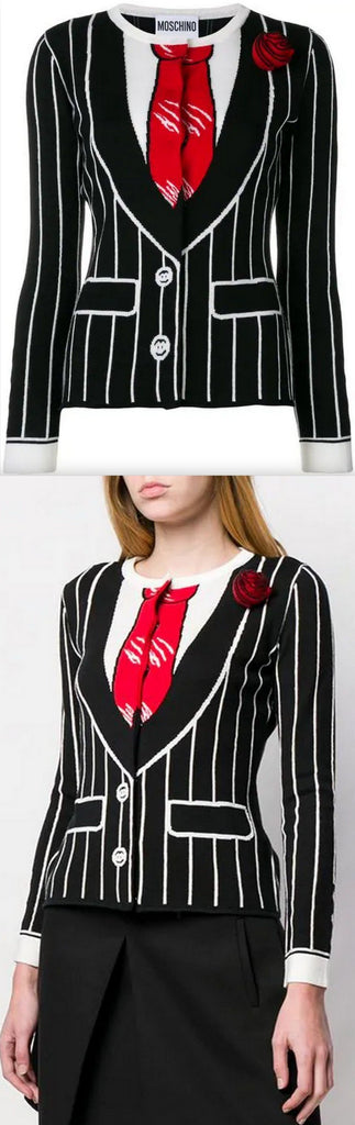 Jacquard Knit Cardigan | DESIGNER INSPIRED FASHIONS