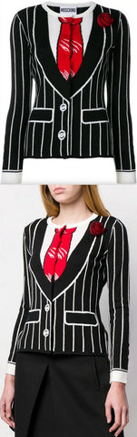 Jacquard Knit Cardigan | DESIGNER INSPIRED FASHIONS