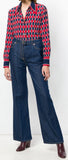 V-Detail Regular Fit Jeans