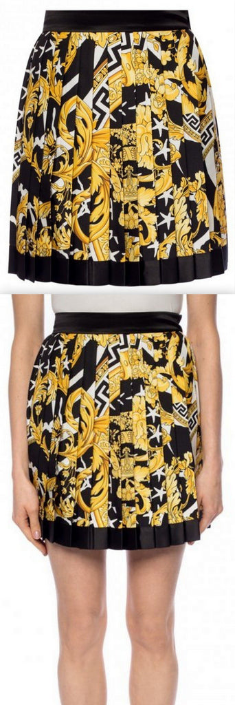 Printed Pleated Skirt | DESIGNER INSPIRED FASHIONS
