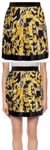 Printed Pleated Skirt | DESIGNER INSPIRED FASHIONS