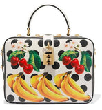 Fruit Print Satchel