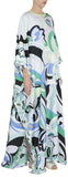 Oversized Printed Kaftan Dress