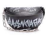 Graffiti Souvenir Leather Belt Bag