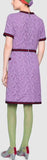 Flower Lace Dress, Purple