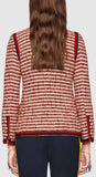 Striped Tweed Jacket