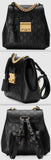 Black Padlock Signature Backpack