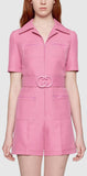 Belted Short Jumpsuit