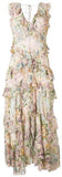 Floral Print Ruffle Dress