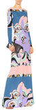 Printed Jersey Silk Maxi Dress | DESIGNER INSPIRED FASHIONS