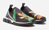 Sorrento Sneakers with Birds of Paradise Print
