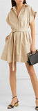 Belted Poplin Mini Dress | DESIGNER INSPIRED FASHIONS