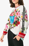 Peonie Print Sports Top
