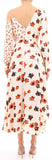 One Shoulder Floral Print Dress | DESIGNER INSPIRED FASHIONS