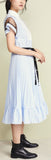 Pleated Shirt-Dress