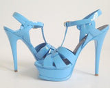 Tribute Patent Sandal-Light Blue - DESIGNER INSPIRED FASHIONS