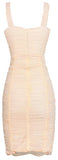 Jewel-Embellished Mesh Dress